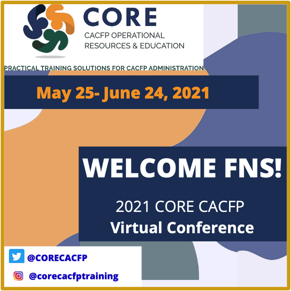 2021 CORECACFP Virtual Conference
